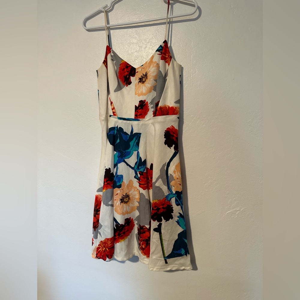 Banana Republic floral dress size 0 worn once